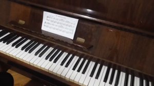 Самоучитель: Черни Этюд ,Сигмейстер Креольская песня.(Для начинающих)