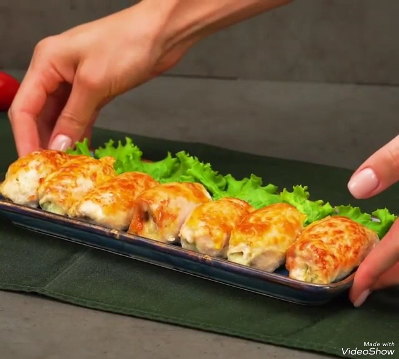 Когда я делаю куриные рулетики по этому рецепту