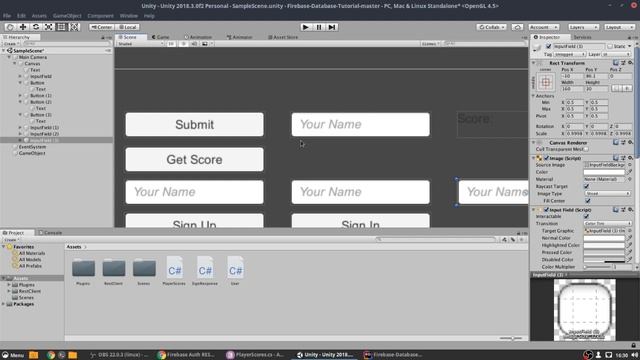 How to set up Firebase Authentication in Unity (REST API) смотреть онлайн