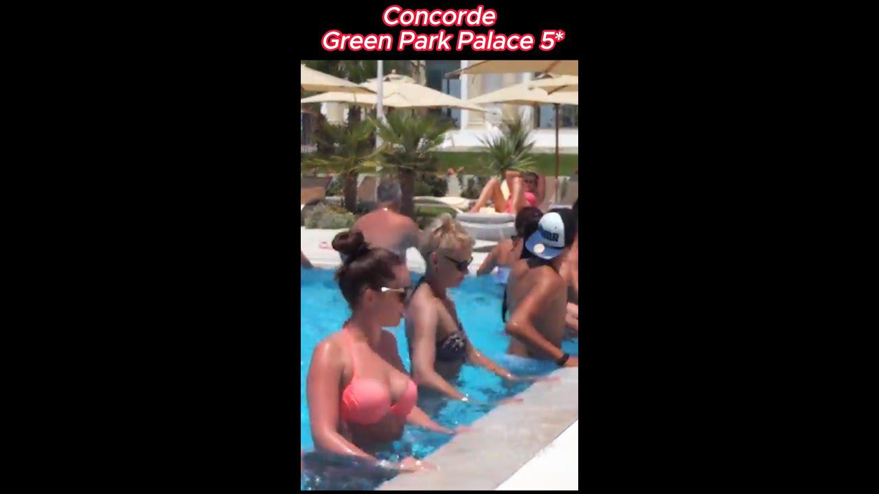 Тунис Сусс отель Concorde Green Park Palace 5 Работа аниматоров #shorts #тунис #tunisia смотреть онлайн
