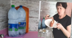 Кристально чистая вода. Спаленный чайник и вкусный батат..mp4