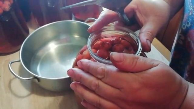 Компот  клубничное мохито