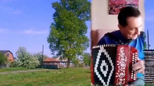 Дворовая песня под гармонь Голубые конверты