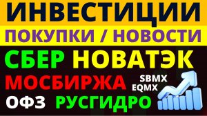 Какие купить акции Сбербанк Новатэк ОФЗ Мосбиржа Русгидро Как выбирать акции ОФЗ Облигации Дивиденды