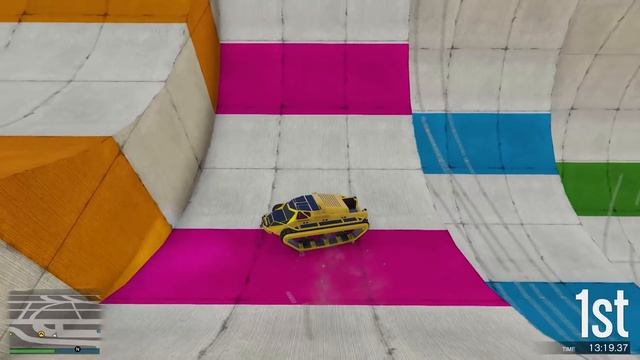 CHOP PUSHED ME FROM MEGA RAMP CHALLENGE GTA 5 смотреть онлайн