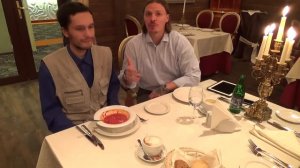Салаты и горячие блюда в Отеле-Ресторане Брайтон