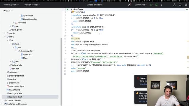 Micronaut AWS Lambda Snapstart CDK Gradle смотреть онлайн
