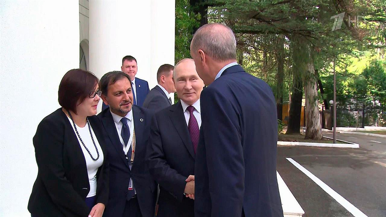 В Сочи проходят переговоры Владимира Путина и Реджепа Тайипа Эрдогана