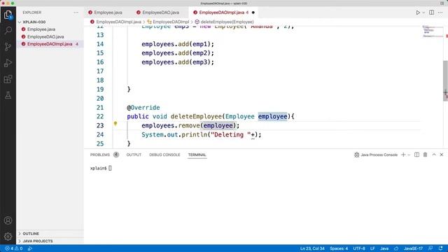 How to Build a Data Access Object design pattern using java with example