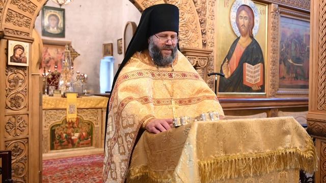 Проповедь иером. Зосимы (Милькина) в день Всех святых 19.06.22 смотреть онлайн