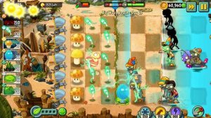 Plants vs Zombies 2 Big Wave Beach day 25 / Растения против Зомби 2 Пляж Большой Волны день 25