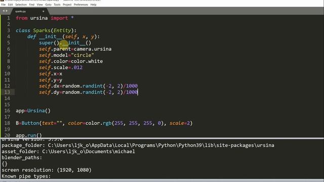 Ursina Engine – 3D Python Game Engine Tutorial: # 17, Creating Sparks смотреть онлайн