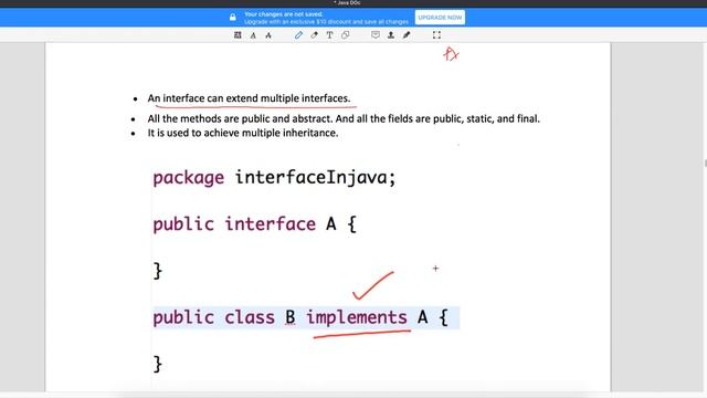 Interface in Java Video-34 смотреть онлайн