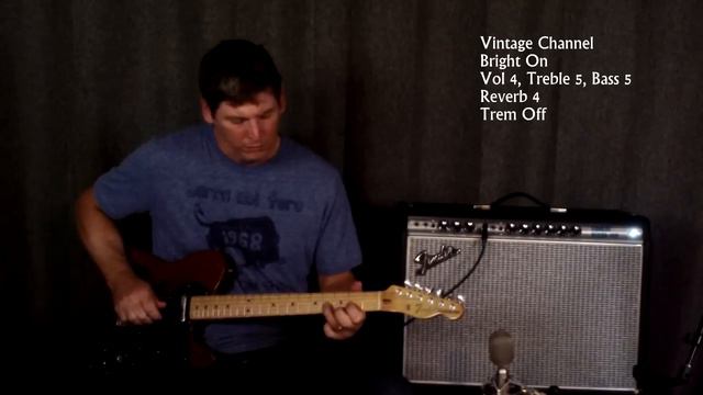 Fender 68 Custom Vibrolux Demo смотреть онлайн