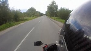 прохват на Honda CBR 600 F4i Новодвинск - Бакарица Архангельск