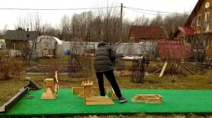 Минигольф на даче