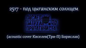 2517 - Под цыганским солнцем (acоustic cover Борислав (Три-П) Киселев)