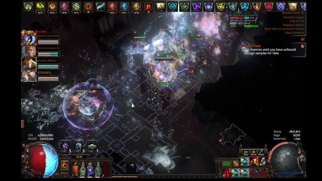 [PoE 3.22] Ghost Runner Group Mapping T16 Crimson Temple смотреть онлайн