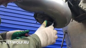 Меняем шпильки в водомётной насадке OBJ | JET WOLF