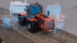 Т-150 из пластилина! Трактор из пластилина!