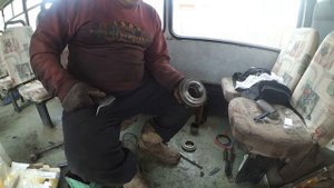 Замена выжимного подшипника  ММЗ  д-245 replace the release bearing, D-245