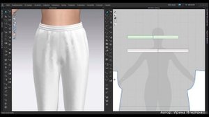 Урок 29. Инструмент Elastic. Визуализация пояса на резинке.  Многослойный образ
