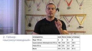 3 рецепта гейнеров в домашних условиях