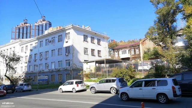 Улица Пушкинская, Осенняя прогулка, Владивосток.