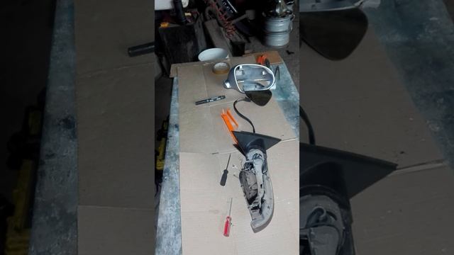 Как разобрать зеркало от фольксваген пассат б5+ смотреть онлайн