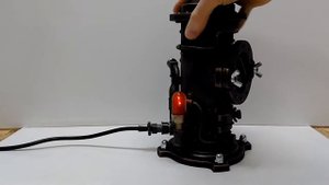 Светильник в стиле дизельпанк.