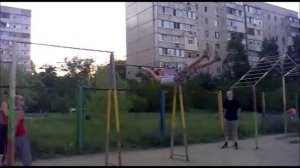 Как я научился делать элемент "Солнышко" на турнике