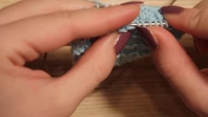 Как распустить изнаночные петли