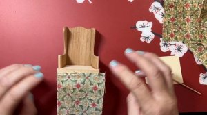 Dollhouse Chair from a Kit - Make a 1/12" Wingback Chair