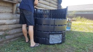 Компостер Агроном Премиум 1200л, не дорогой и емкий в магазине "светофор."