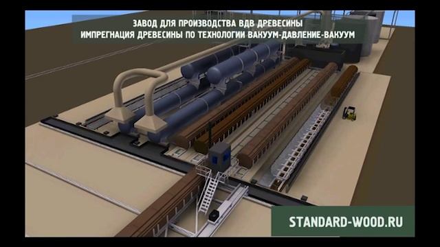 ВДВ древесина - импрегнированная древесина глубокой пропитки