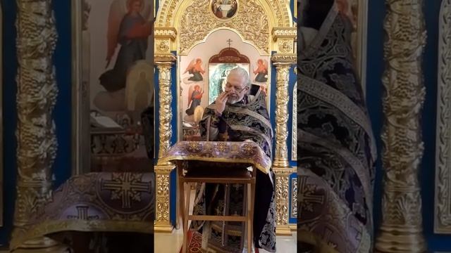 Проповедь настоятеля протоиерея Алексия Калякина в праздник Вход Господень в Иерусалим 17.04.22 смотреть онлайн