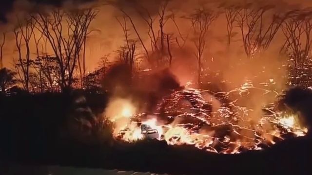 ЛАВА В ДЕЛЕ. Ужас из преисподней. Лавовые потоки! Мощь природы