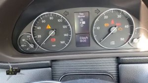 Mercedes c class coupe w203, 2007 how to set time and date.