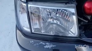 Замена передних фар на Toyota Land Cruiser 100