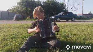 Вальс дунайские волны. (Кавер) на гармони.