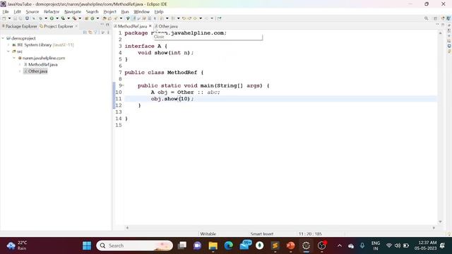Method and Constructor References Crash Course | Java 8 new features By Naren