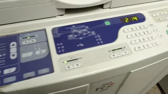 Used Riso RZ200EP тиражирование на ризографе