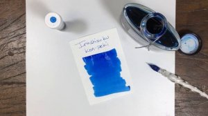 Iroshizuku kon-peki writing sample