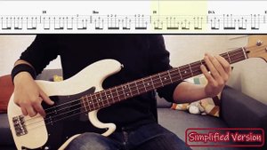 Exit Music (for a film) - Radiohead | Simplified bass line with tabs #83