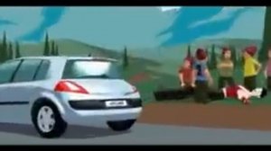 Funny commercial & Смешная реклама - Renault Megane