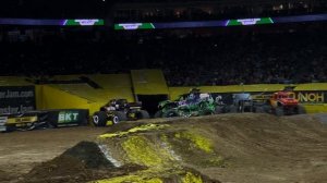 Monster Jam Houston 2022 Grave Digger Freestyle 01_29_22