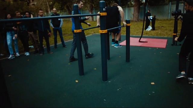 Воркаут игры на воркаут площадке 1905 года (проект Северного Десанта) / Workout games смотреть онлайн