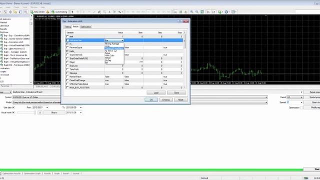 Оптимизация и Тестирование советников в тестере стратегий MT5 смотреть онлайн