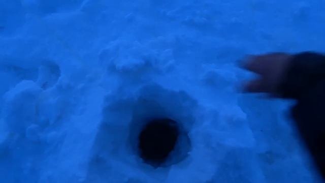 Один на льду , рыбалка с домашним комфортом ! За хищником на Водохранилище !