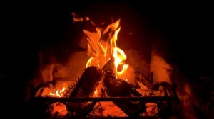 Relaxing Christmas Jazz | Holiday Fireplace Yule Log